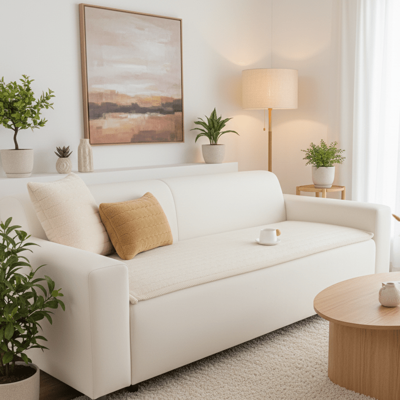 FURNICOZY – Soft Non-Slip Sofa Cover for Pet-Friendly Daily Comfort