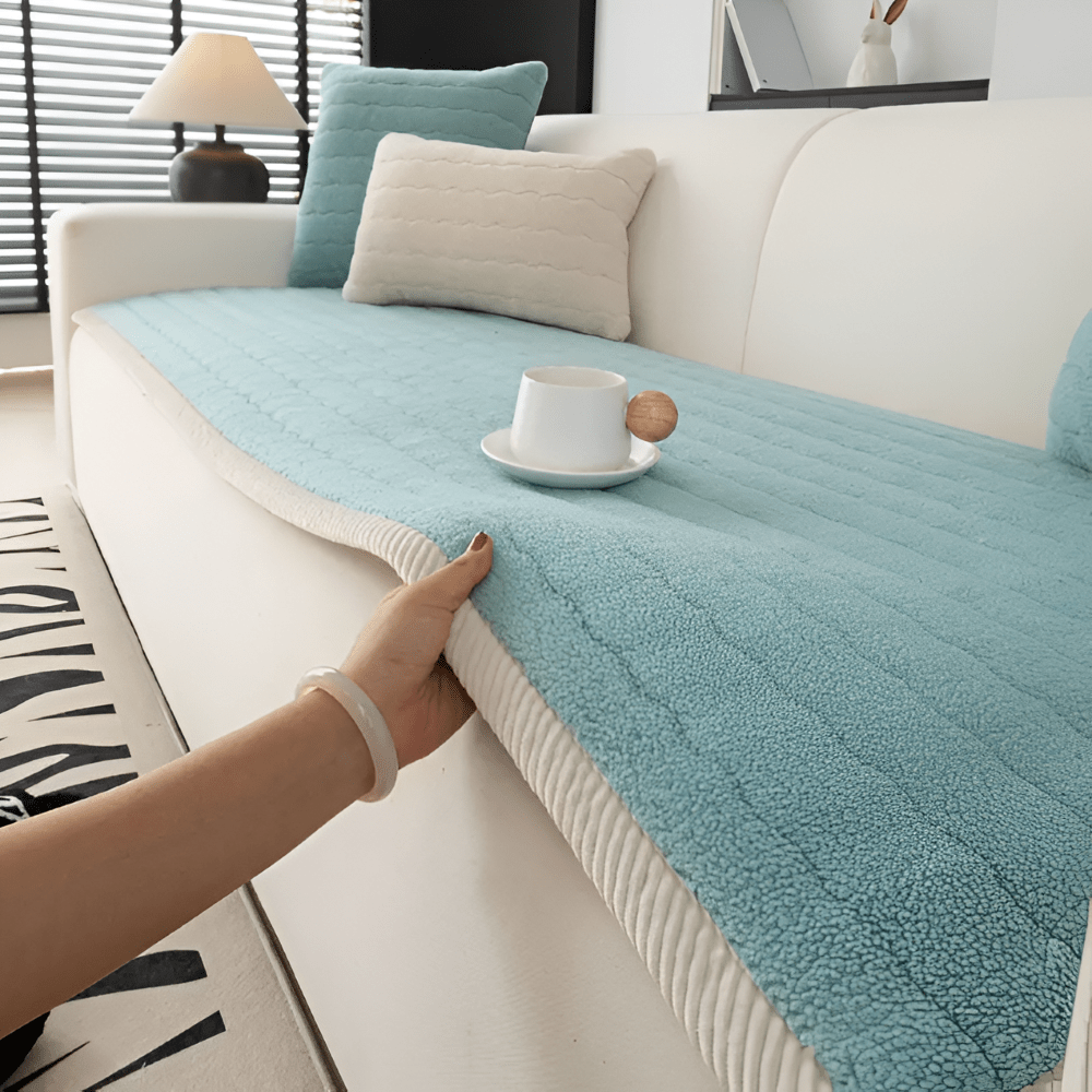 FURNICOZY – Soft Non-Slip Sofa Cover for Pet-Friendly Daily Comfort