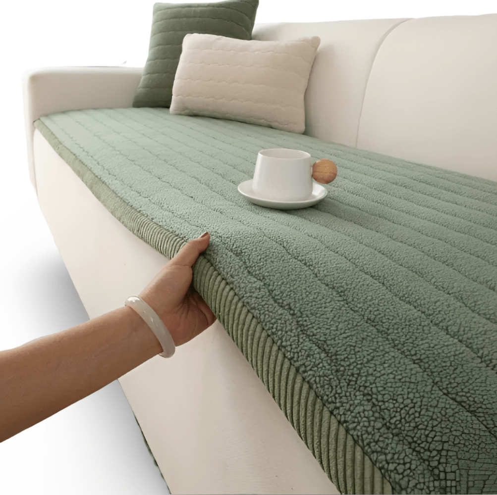 FURNICOZY – Soft Non-Slip Sofa Cover for Pet-Friendly Daily Comfort