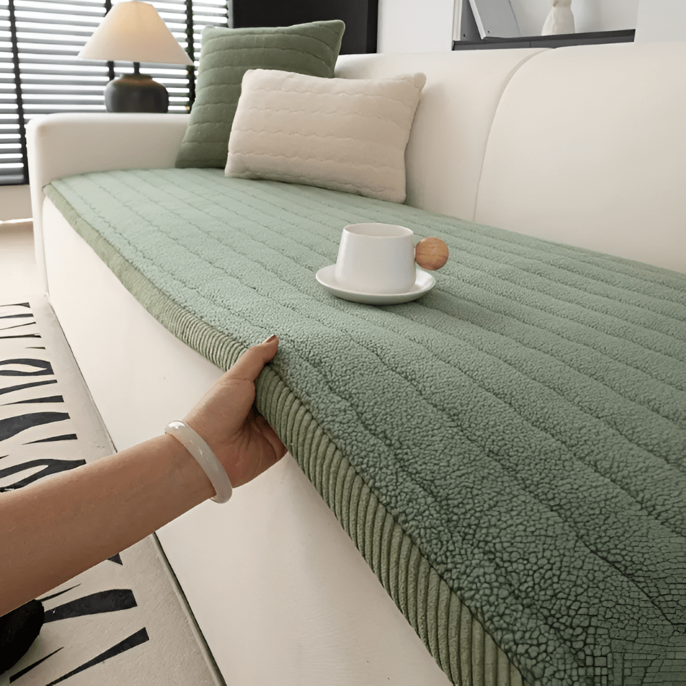 FURNICOZY – Soft Non-Slip Sofa Cover for Pet-Friendly Daily Comfort