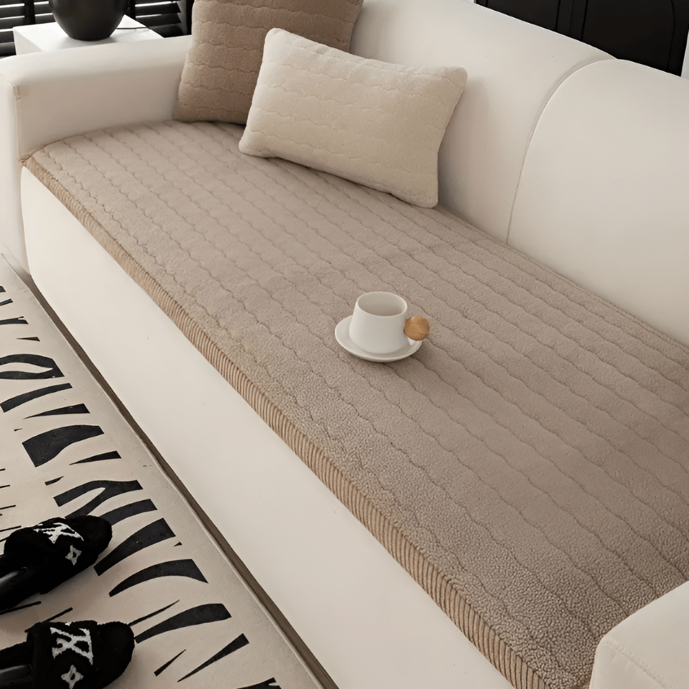 FURNICOZY – Soft Non-Slip Sofa Cover for Pet-Friendly Daily Comfort