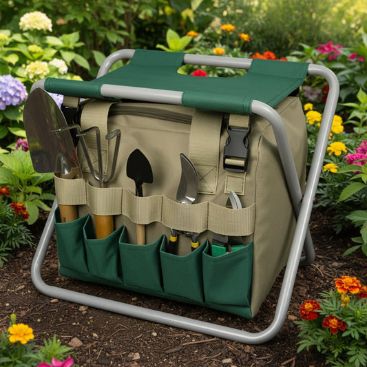 GARDENZIP – Compact Foldable Garden Tool Kit Durable for Home Gardening & Travel