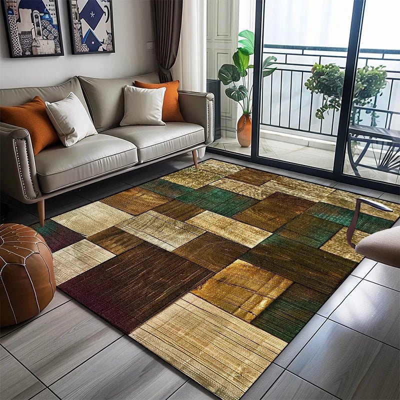 GEOMORA SOFTLY – Stylish Geometric Area Rug for Soft Non-Slip Home Comfort