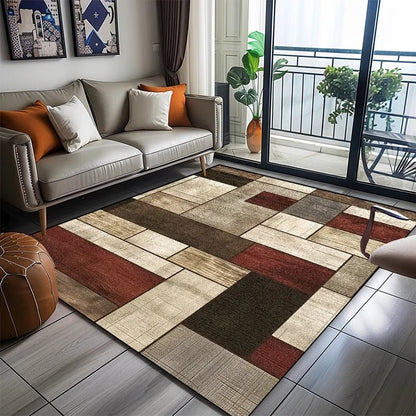 GEOMORA SOFTLY – Stylish Geometric Area Rug for Soft Non-Slip Home Comfort