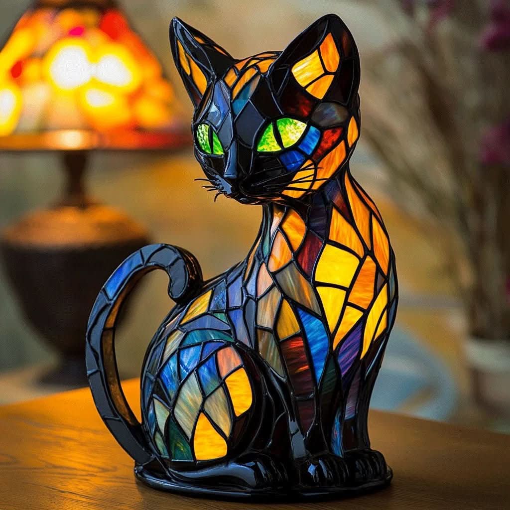 GLOWKITTY – Soft LED Cat Night Lamp for Soothing Ambiance