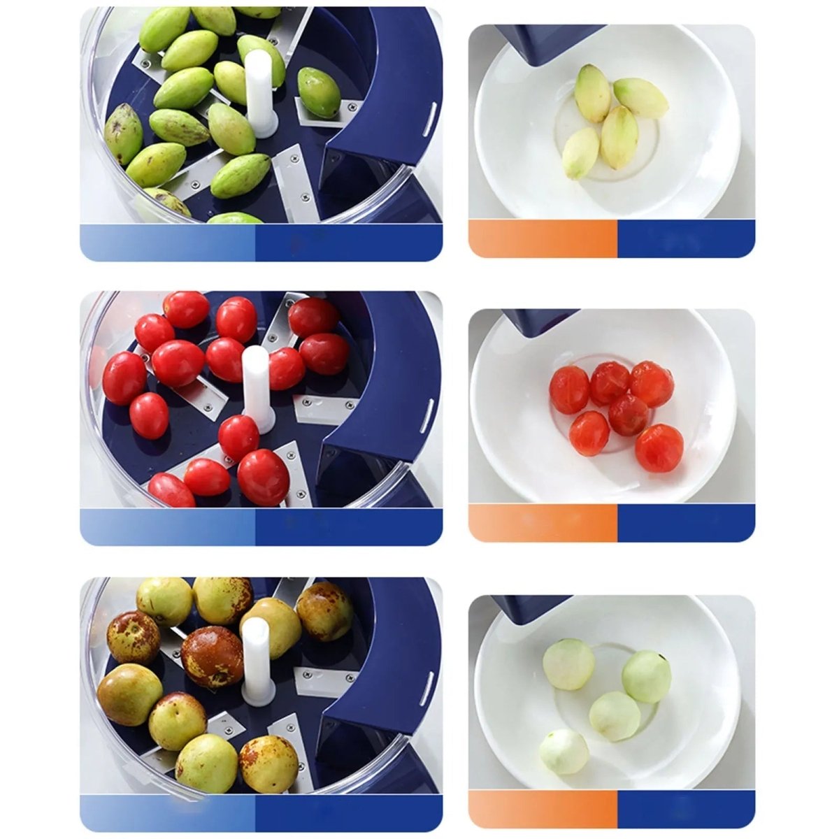GRAPEMATIC – Electric One-Touch Grape Peeling Device for Easy Prep