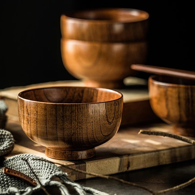 GREENFEAST – Eco-Friendly Wooden Bowl for Everyday Sustainable Dining