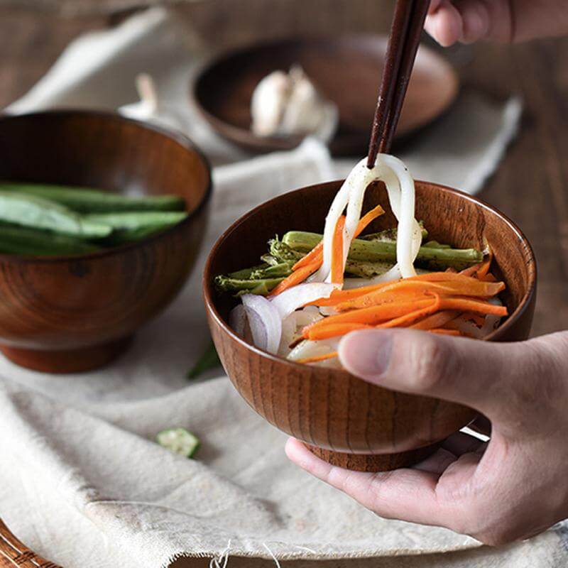 GREENFEAST – Eco-Friendly Wooden Bowl for Everyday Sustainable Dining