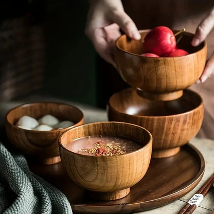 GREENFEAST – Eco-Friendly Wooden Bowl for Everyday Sustainable Dining