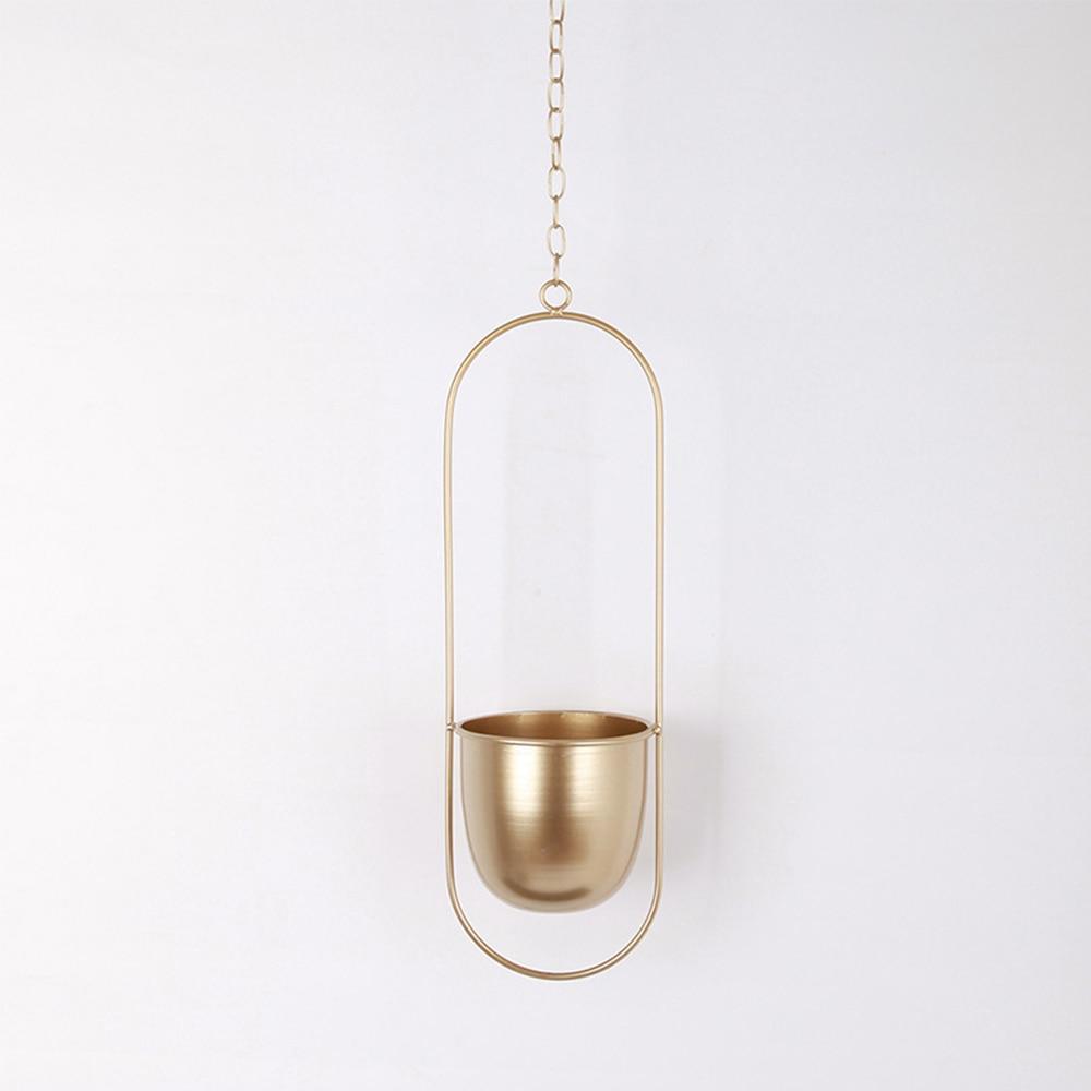 GREENHOLD – Minimalist Wall Plant Hanger with Adjustable Chain for Clean and Modern Spaces