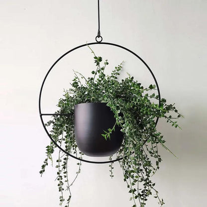 GREENHOLD – Minimalist Wall Plant Hanger with Adjustable Chain for Clean and Modern Spaces
