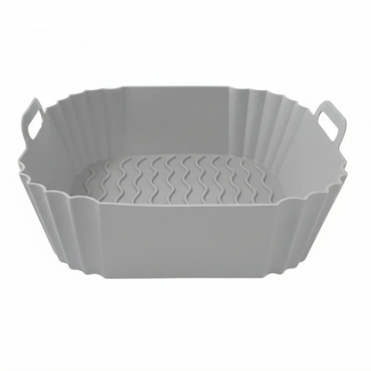 GRIPFRY – Silicone Air Fryer Liner with Side Handles for Clean, Non-Stick Cooking