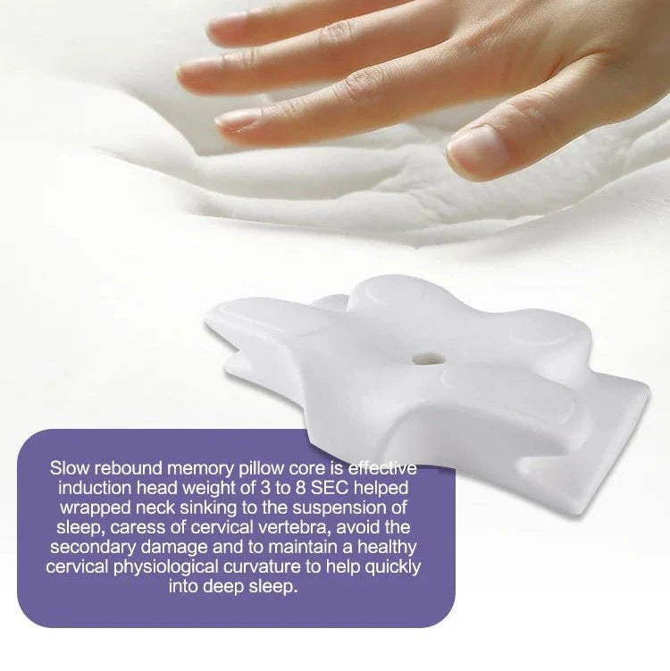 Health Pur Pillow – Ergonomic Memory Foam Pillow for Neck & Shoulder Pain Relief