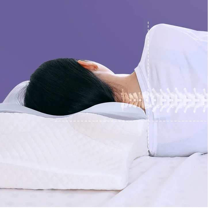 Health Pur Pillow – Ergonomic Memory Foam Pillow for Neck & Shoulder Pain Relief