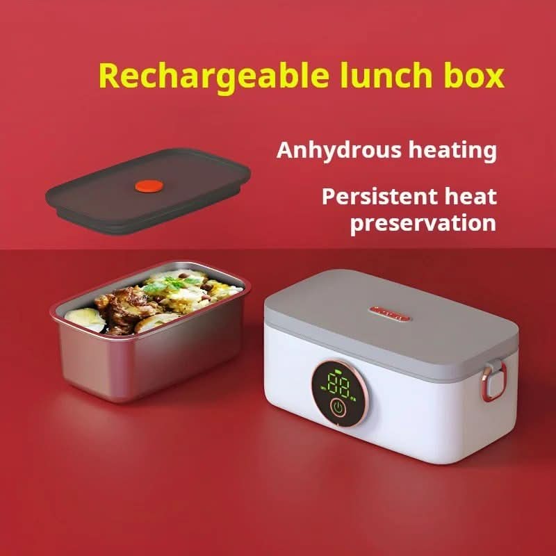 MEALMATE HEATBOX – Wireless Heated Lunchbox with 16000 mAh Battery