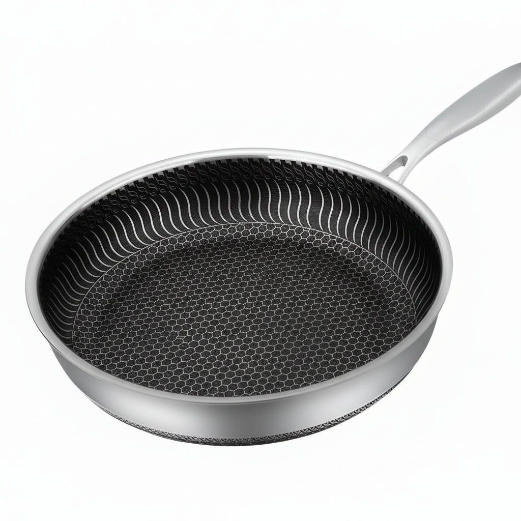 PANFORGE – Stainless Steel Non-Stick Pan with Hexa Surface