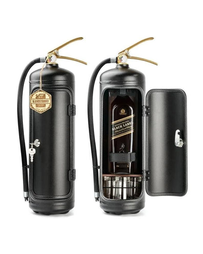 SPARKSTASH – Hidden Drink Storage in Fire Extinguisher Design