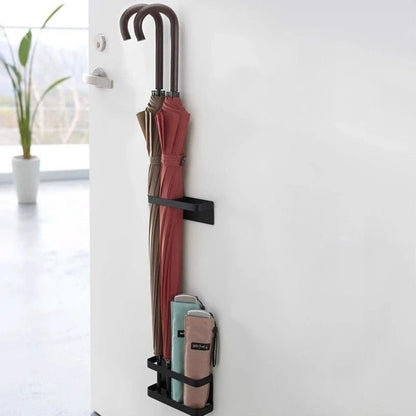HOMELUX – Adjustable Umbrella Stand with Drip Tray and Premium Iron Finish