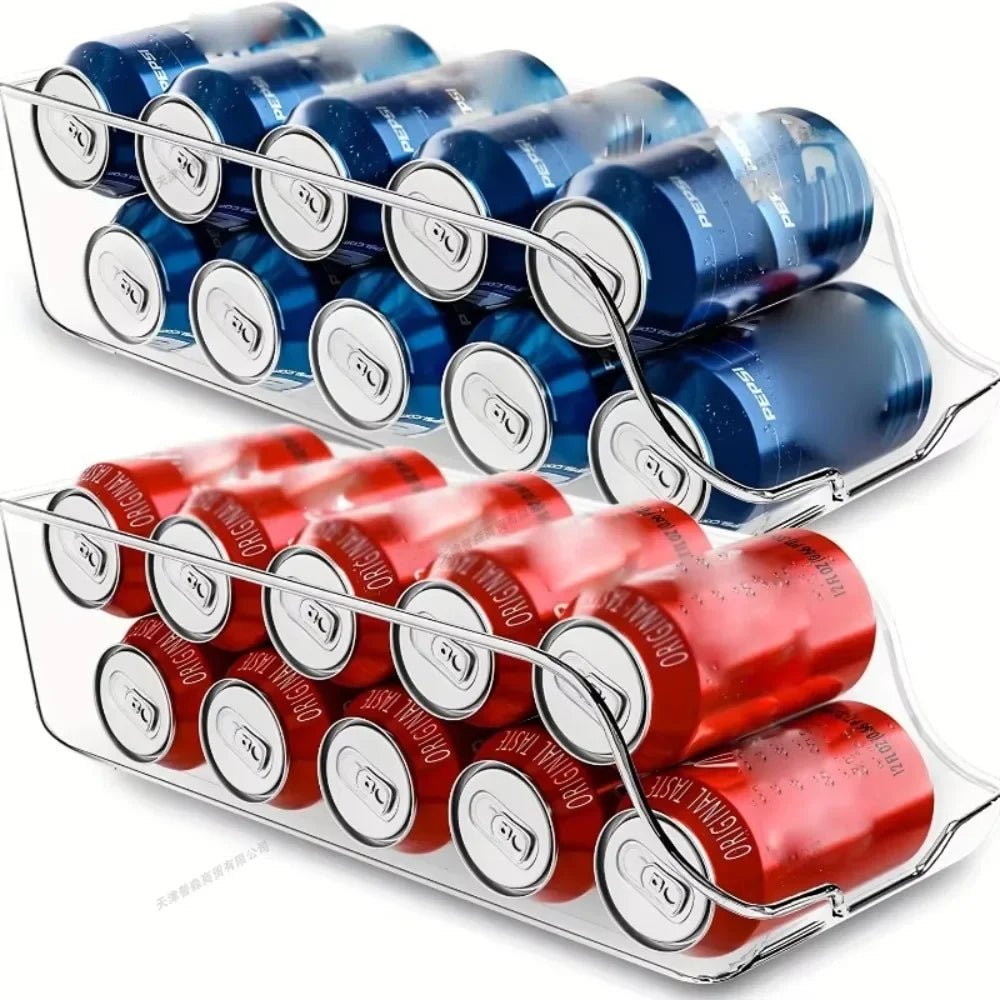 ICESTRIDE – Compact Can Organizer for Fridge & Freezer Storage