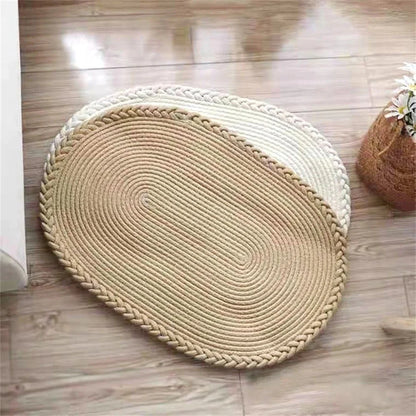 JUTORA – Eco-Friendly Hand-Woven Jute Floor Mat for Cozy Living