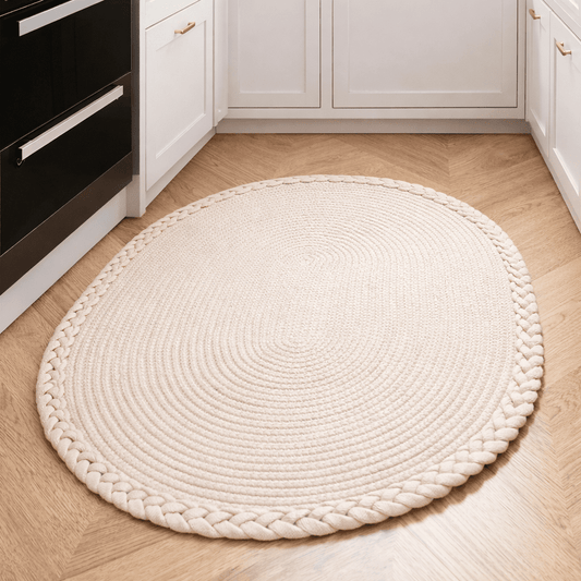 JUTORA – Eco-Friendly Hand-Woven Jute Floor Mat for Cozy Living