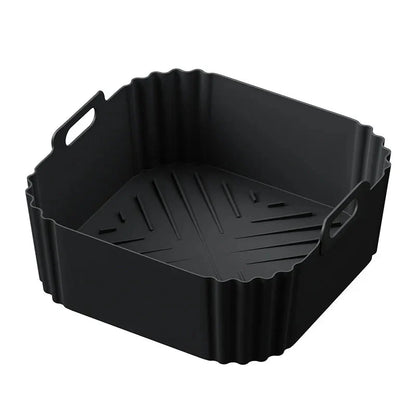 KITCHLUX – Silicone Air Fryer Liners for Clean, Non-Stick Cooking