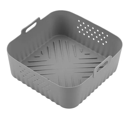 KITCHLUX – Silicone Air Fryer Liners for Clean, Non-Stick Cooking