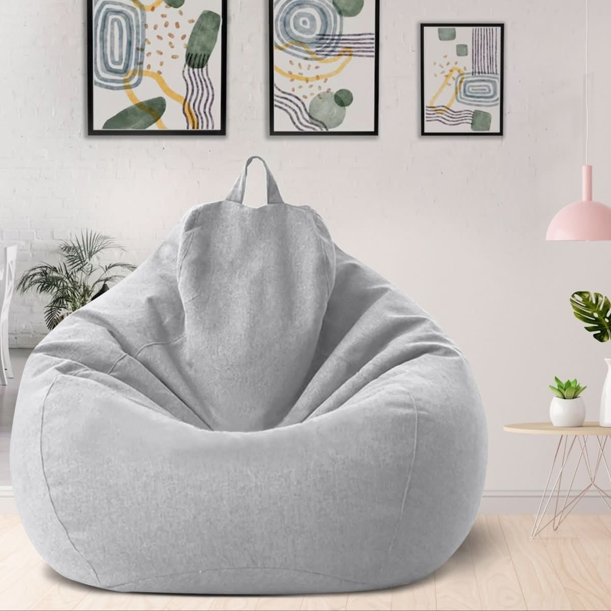 LINARELLO Beanbag – Luxurious Linen Bean Bag for Ultimate Comfort