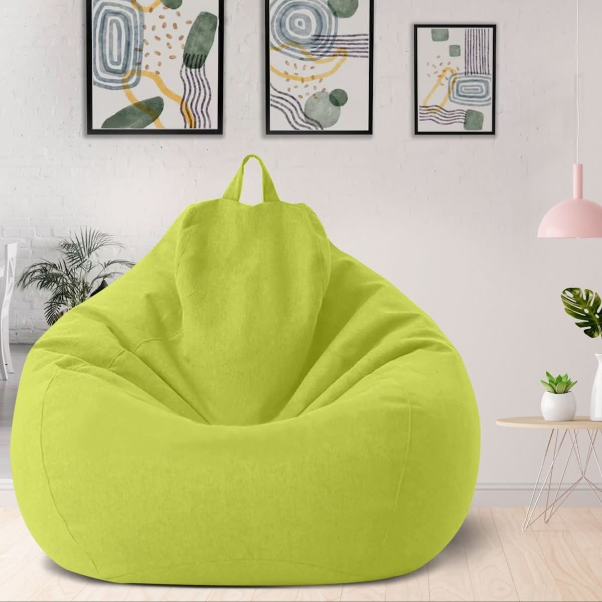 LINARELLO Beanbag – Luxurious Linen Bean Bag for Ultimate Comfort