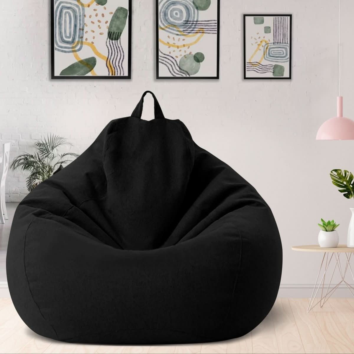 LINARELLO Beanbag – Luxurious Linen Bean Bag for Ultimate Comfort