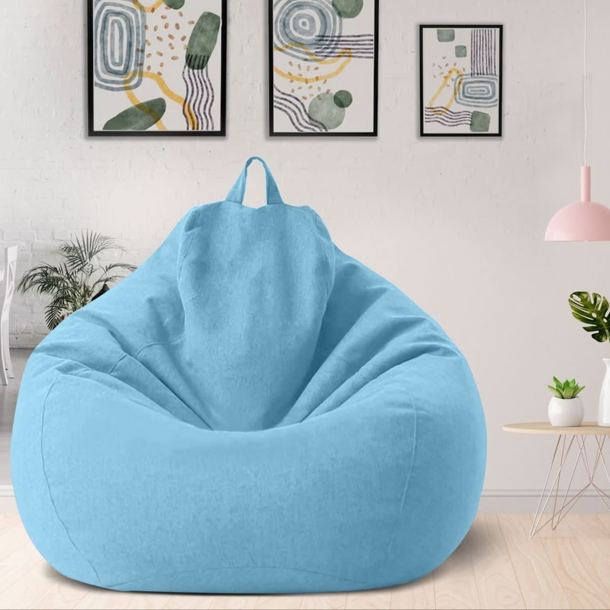 LINARELLO Beanbag – Luxurious Linen Bean Bag for Ultimate Comfort