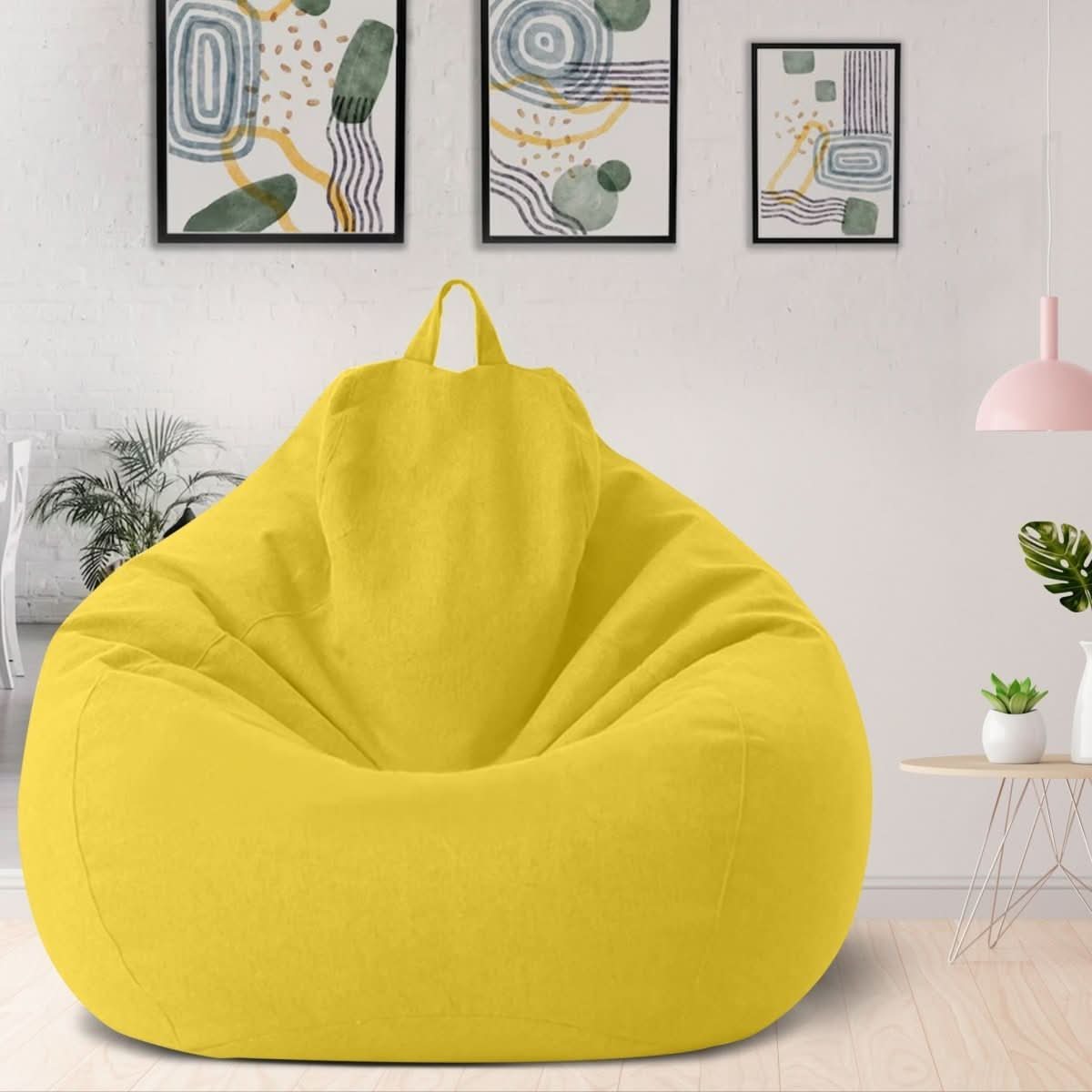 LINARELLO Beanbag – Luxurious Linen Bean Bag for Ultimate Comfort