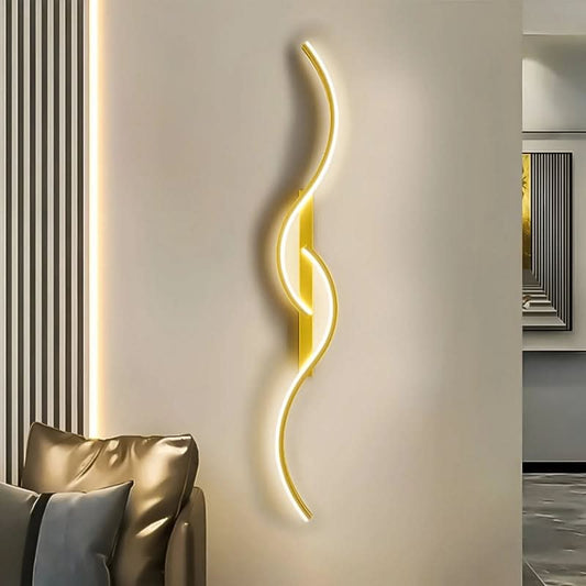 LINEALUX – Curved LED Wall Sconce for Modern Ambient Lighting