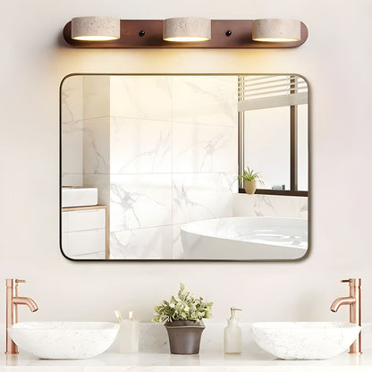 LUMÉNE – Travertine LED Wall Sconce for Architectural Luxury