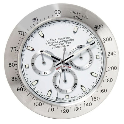 LUMICLOCK – Modern Battery Operated Silent Wall Clock with Luminous Hands