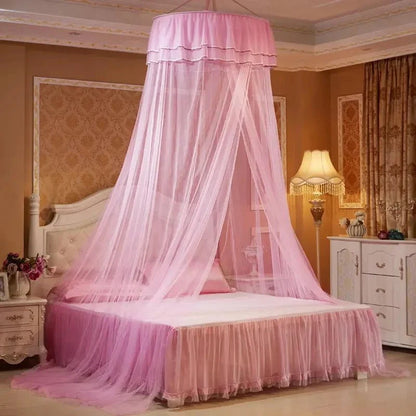 LUMIPRINCESS – Elegant Dome Mosquito Net with Luminous Butterfly Decor