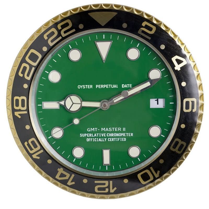 LUMORA - Modern Silent Wall Clock  Luminous stainless steel clock with battery-operated precision