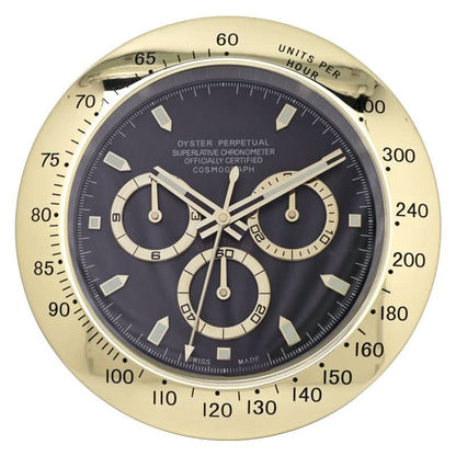 LUMORA - Modern Silent Wall Clock  Luminous stainless steel clock with battery-operated precision