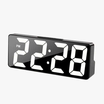 LumiTime – LED Digital Alarm Clock with Temperature Display