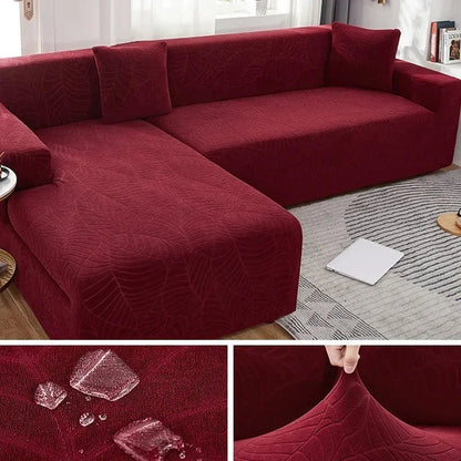 LUXSEAT – Custom Fit Polyester Sofa Cover for L-Shaped Sofas