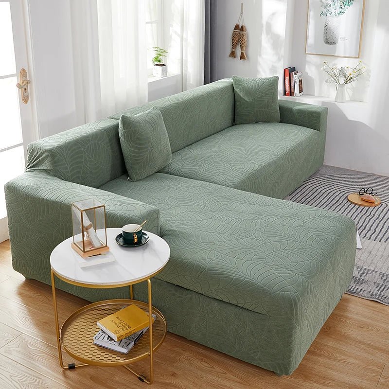 LUXSEAT – Custom Fit Polyester Sofa Cover for L-Shaped Sofas