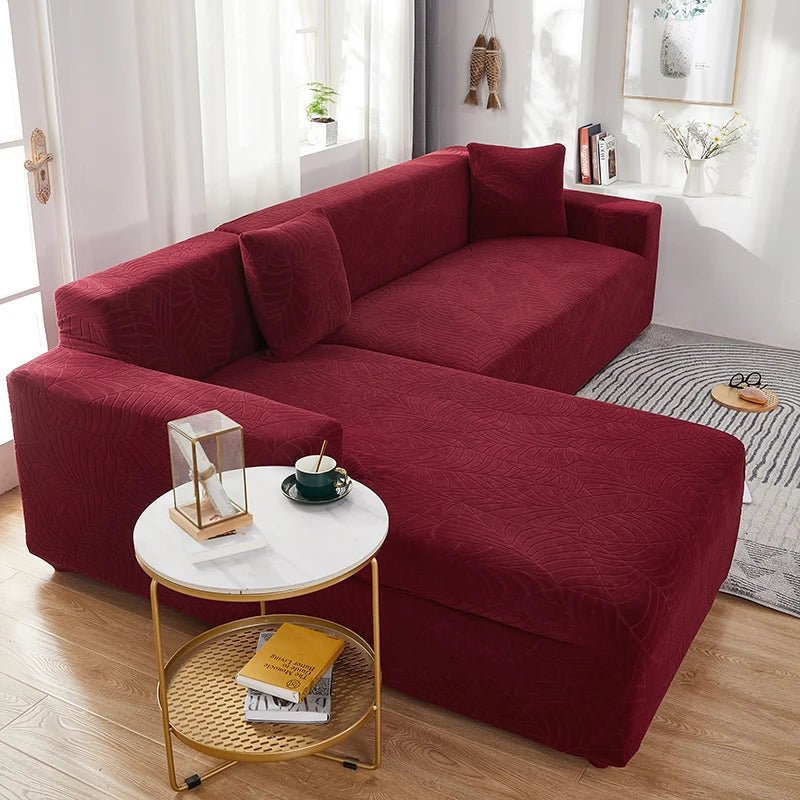 LUXSEAT – Custom Fit Polyester Sofa Cover for L-Shaped Sofas