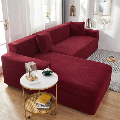 LUXSEAT – Custom Fit Polyester Sofa Cover for L-Shaped Sofas