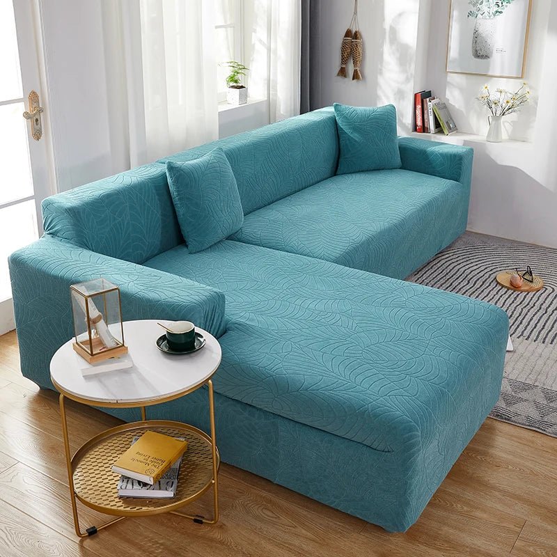 LUXSEAT – Custom Fit Polyester Sofa Cover for L-Shaped Sofas