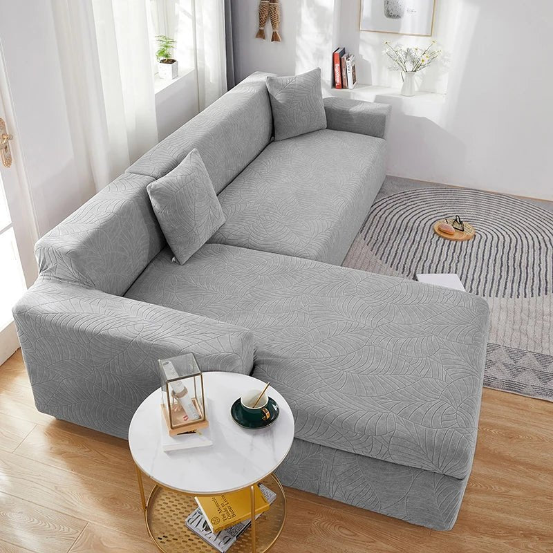 LUXSEAT – Custom Fit Polyester Sofa Cover for L-Shaped Sofas