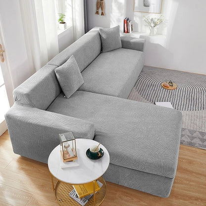 LUXSEAT – Custom Fit Polyester Sofa Cover for L-Shaped Sofas