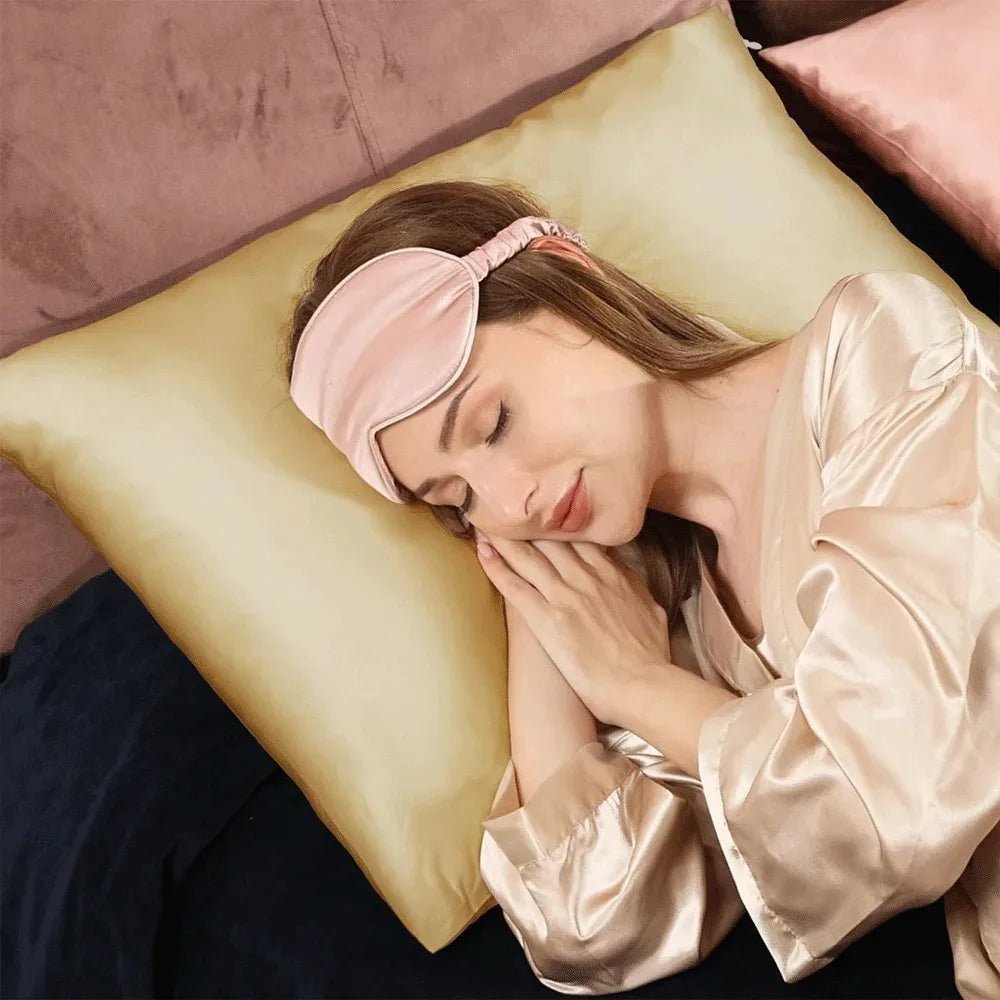 LUXSILK – Pure Mulberry Silk Pillowcase for Everyday Comfort