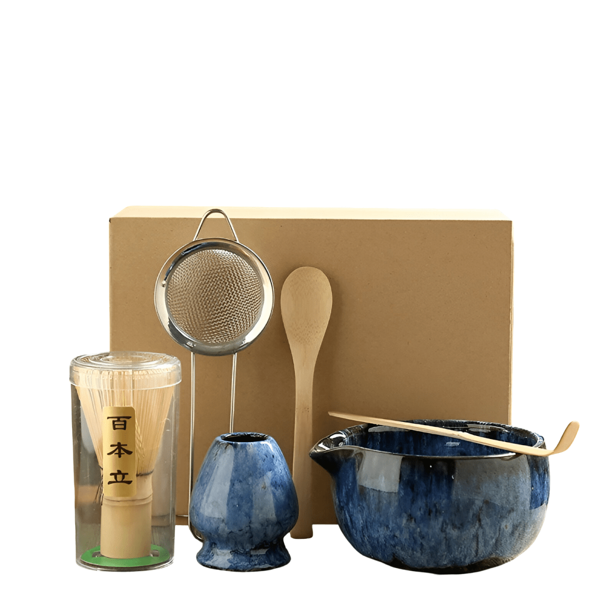 MATCHZEN – Authentic 6-Piece Matcha Tea Set for Traditional Brewing