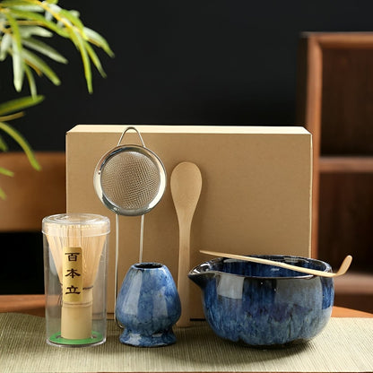 MATCHZEN – Authentic 6-Piece Matcha Tea Set for Traditional Brewing