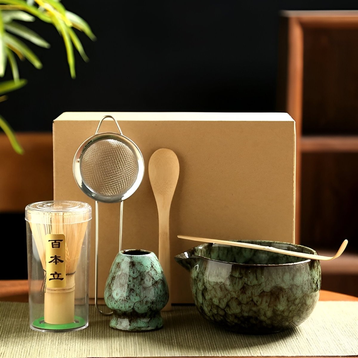 MATCHZEN – Authentic 6-Piece Matcha Tea Set for Traditional Brewing
